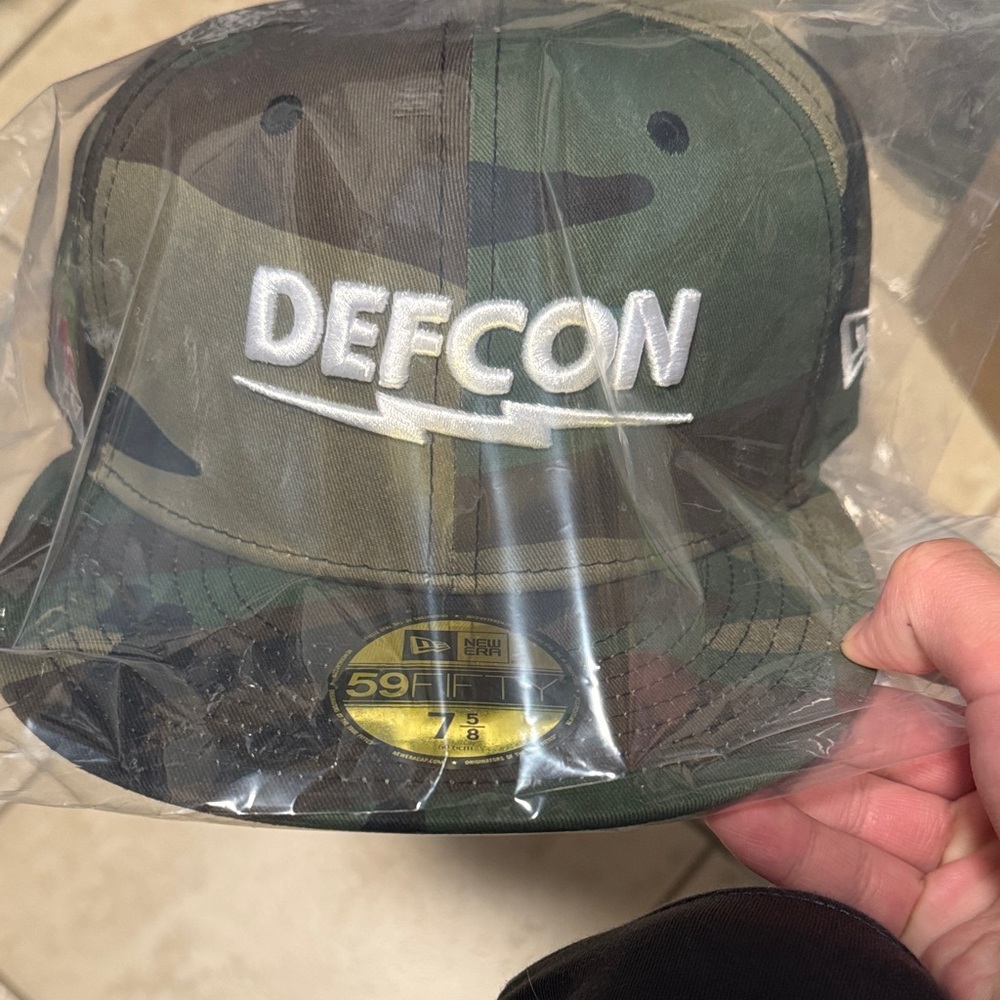 DEFCON Camo Snapback Hat